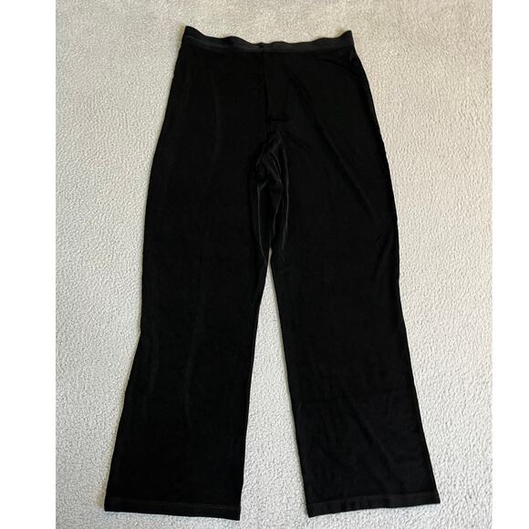 Chicos Traveler Pants Medium Short 1.5 Zip Up Ankle Slinky Stretch High Rise - Picture 6 of 13
